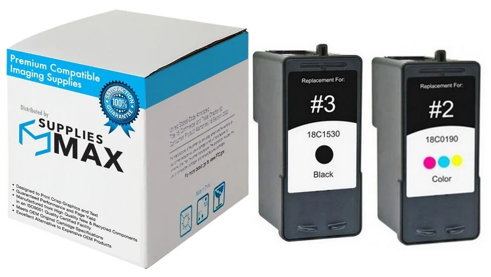 SuppliesMax SuppliesMax Lexmark 18C1737 Inkjet Combo Pack Black/Color — product photo