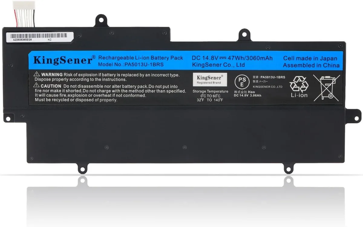TAURKENAM TAURKENAM PA5013U-1BRS 14.8V 47Wh laptop battery for Toshiba Portege Z835 Z830 Z930 Z935 — product photo