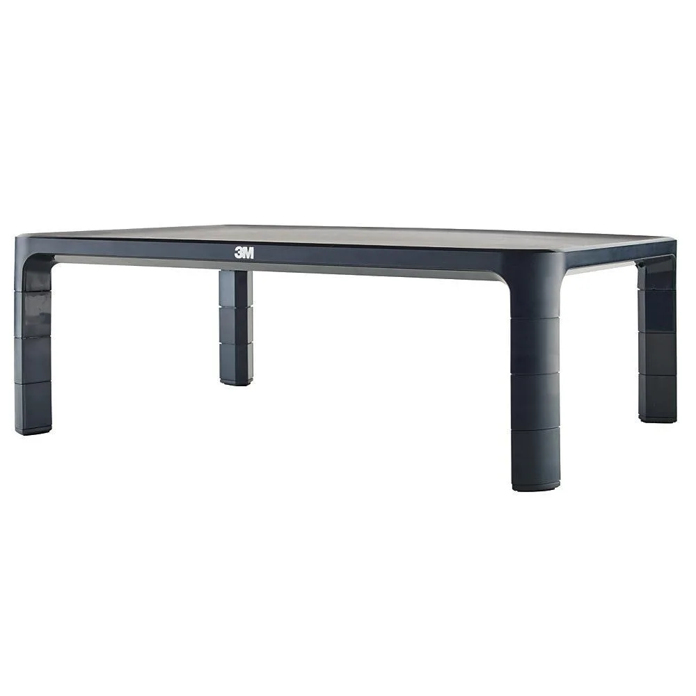 Overstock Overstock MS85B Adjustable Monitor Stand 13.5×10×6 Silver/Black — product photo