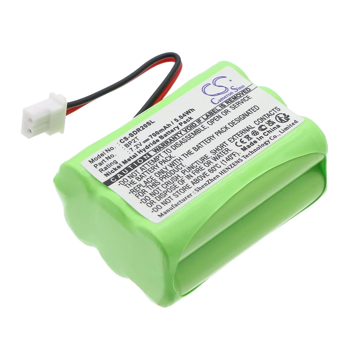 Estry Estry 2200NCP 7.2V 700mAh standard battery — product photo