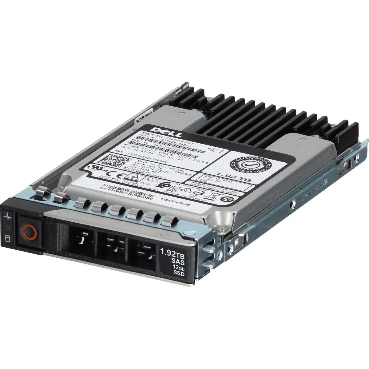 DELL DELL 1.92TB 12Gbps SAS MU MLC 2.5 SSD PX05SVB192Y CPO — product photo