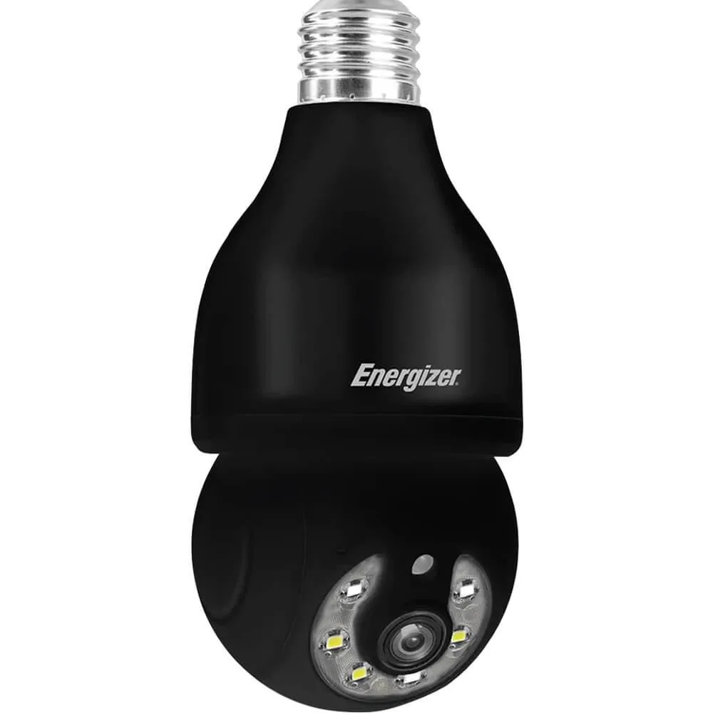 ENERGIZER ENERGIZER SocketCamBlk 2K Dual-Band Wi-Fi Security Camera - Black — product photo