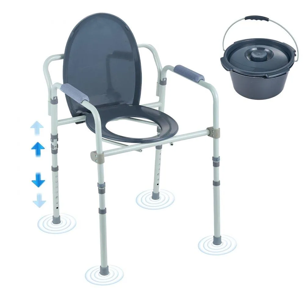 VEVOR VEVOR FBL710007 Commode Chair 5.8L Bucket 350 lbs — product photo