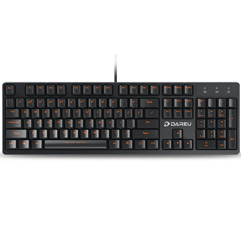 Ecomhoper Ecomhoper Dareu DK100 104 Key Blue Switch Gaming Keyboard — product photo