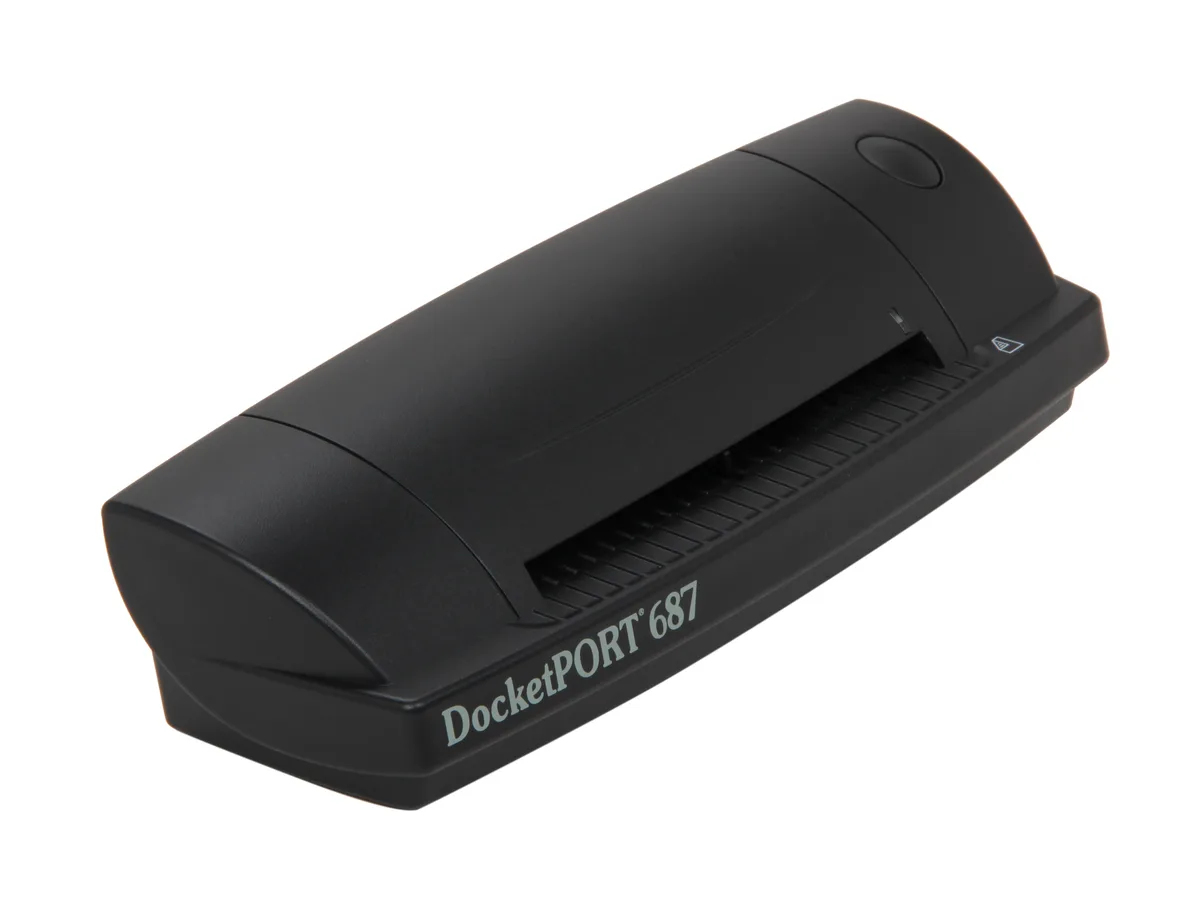 PenPower PenPower SWOCR0687 DocketPort 687 duplex ID scanner — product photo