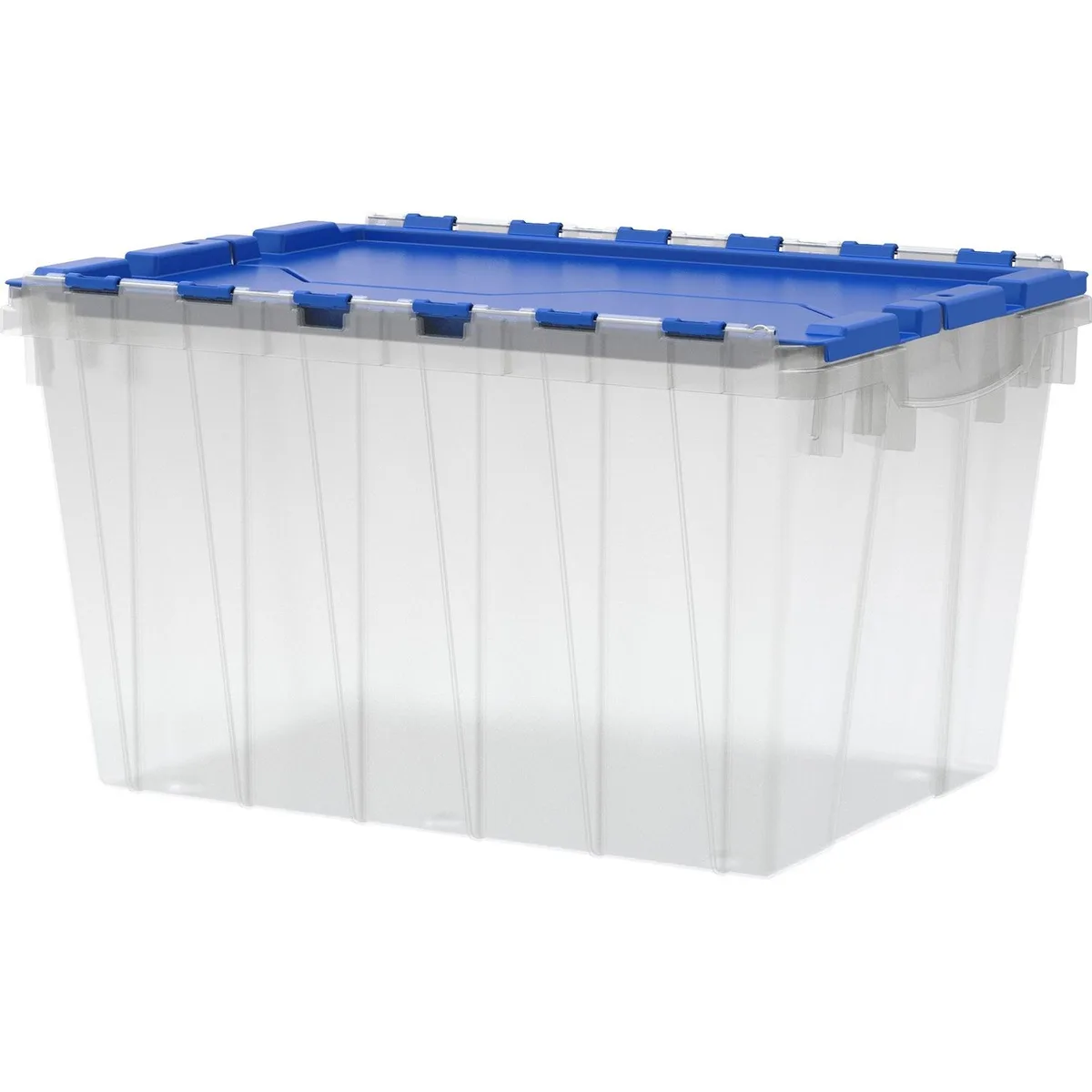 Akro-Mils Akro-Mils 66486CLDBL 48 qt Clear/Blue Storage Box — product photo