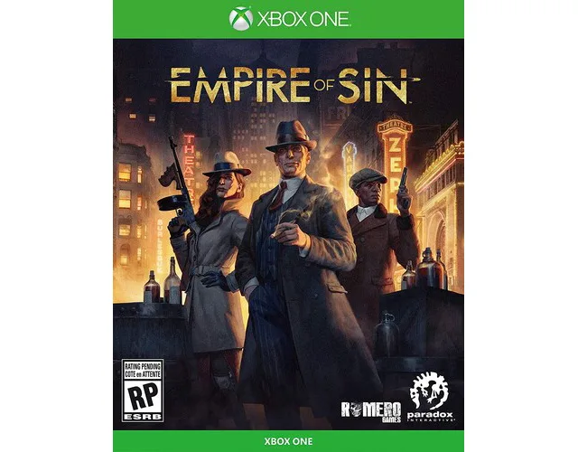 Xbox One game case Empire of Sin new condition