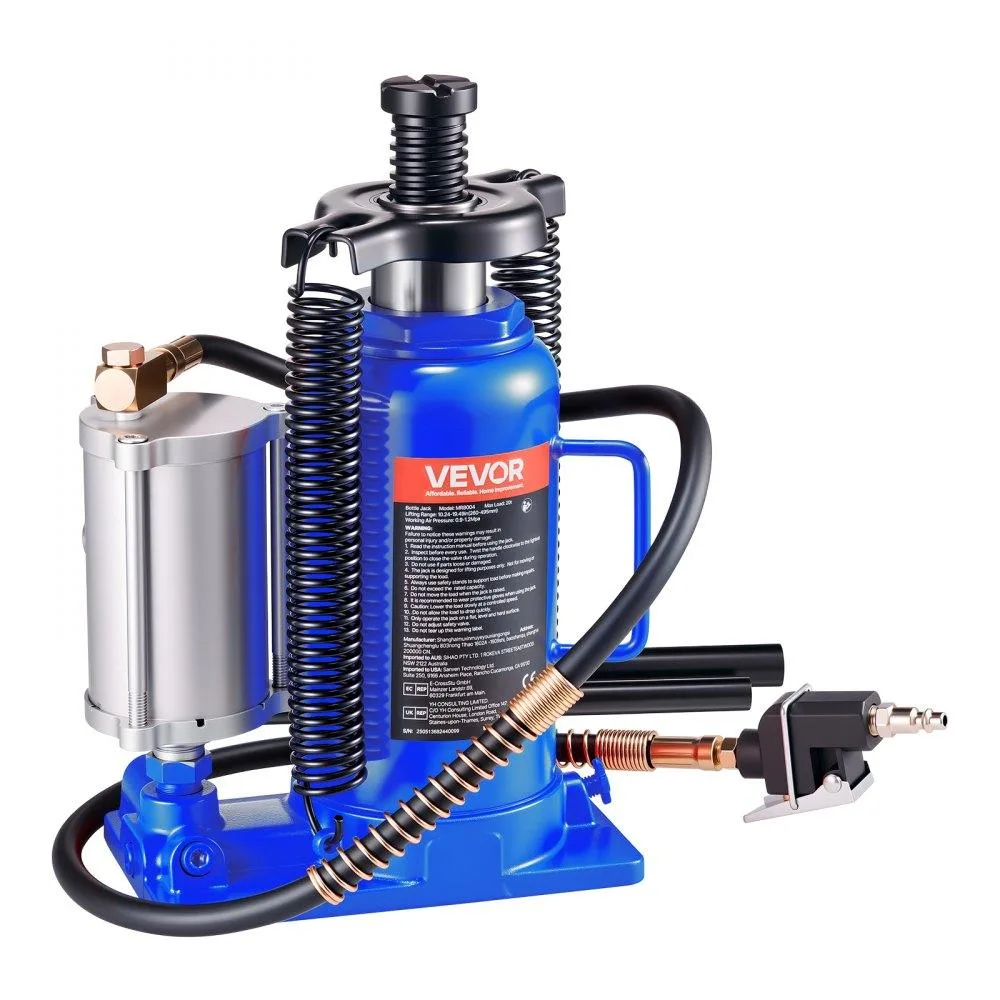 VEVOR VEVOR Air Hydraulic Bottle Jack 20 Ton Blue — product photo