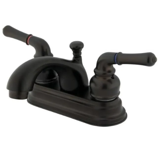 KINGSTON BRASS Kingston Brass Magellan 4-Inch Centerset Lavatory Faucet Oil Rubbed Bronze — product photo