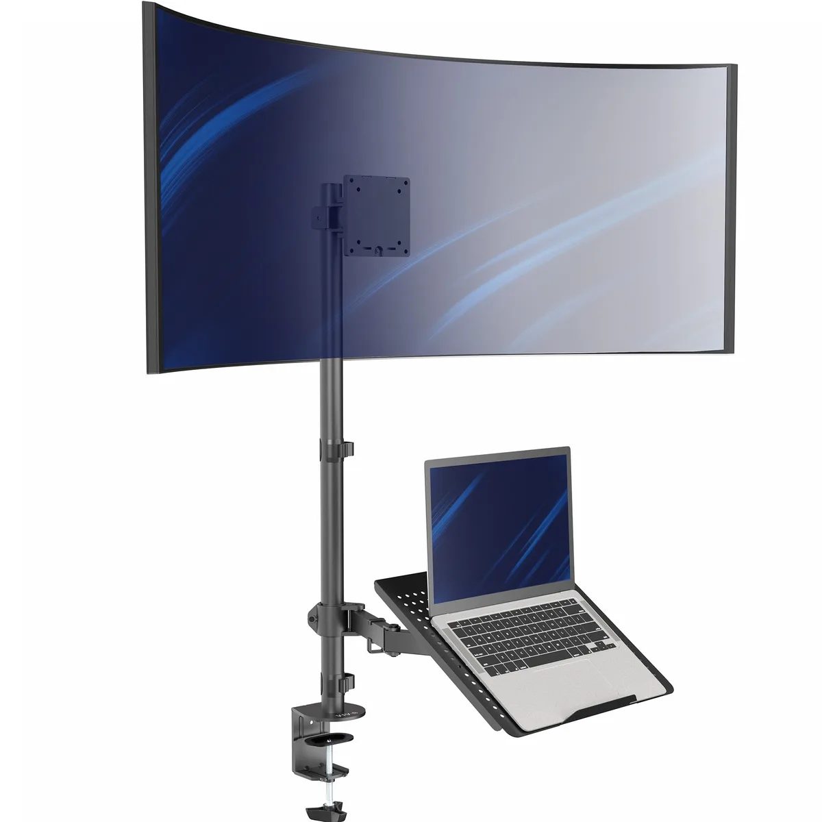 VIVO VIVO Extra Tall Desk Stand for 49" Ultrawide & 17" Laptop — product photo