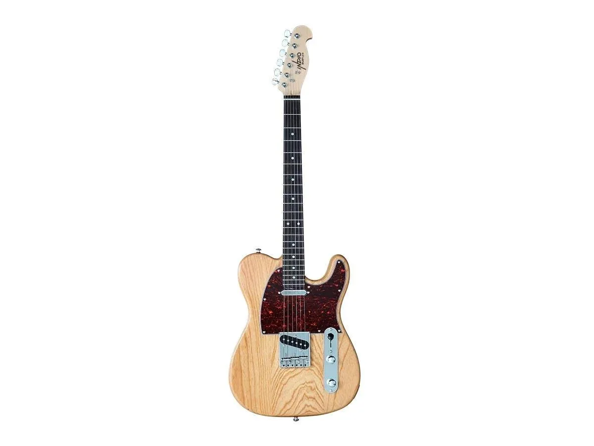 Monoprice Inc. Monoprice Inc. 610291 Retro DLX Plus Solid Ash Electric Guitar - Natural — product photo