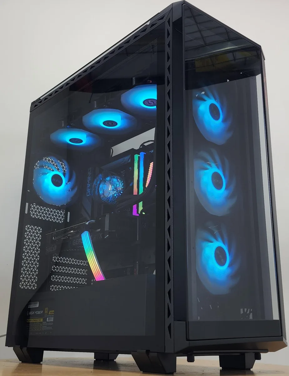 Custom Custom Ryzen 5 7600X3D 32GB DDR5 1TB NVME RTX 4070 Gaming PC — product photo