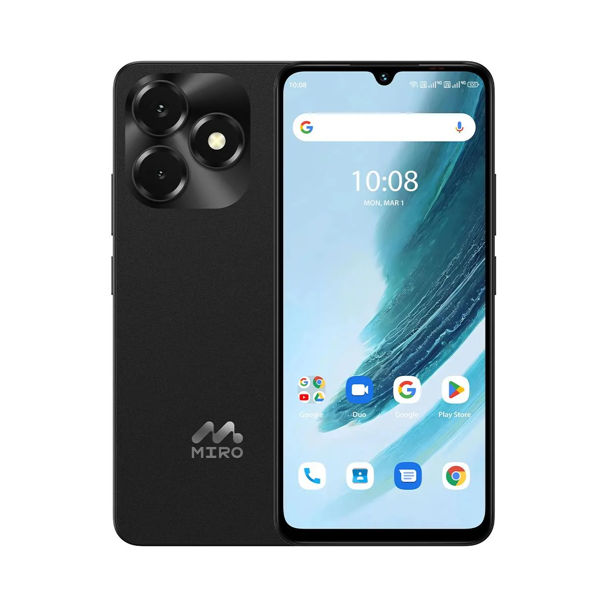 MIRO MIRO S69 Pro 6.9" 120Hz 5G 8+256GB 50MP 5000mAh Black cell phones - unlocked — product photo