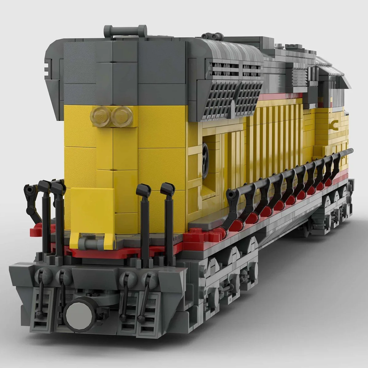 ZITIANYOUBUILD ZITIANYOUBUILD MOC-40666 EMD SD-70 Union Pacific 1763+ Pieces — product photo