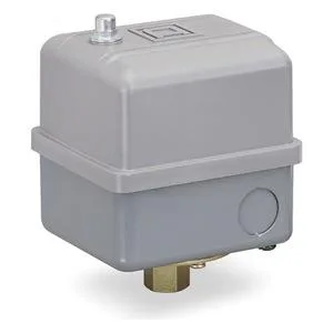 Square D 9013GH pressure switch, compact metal housing, 1/4-inch port, 215-250 psi range
