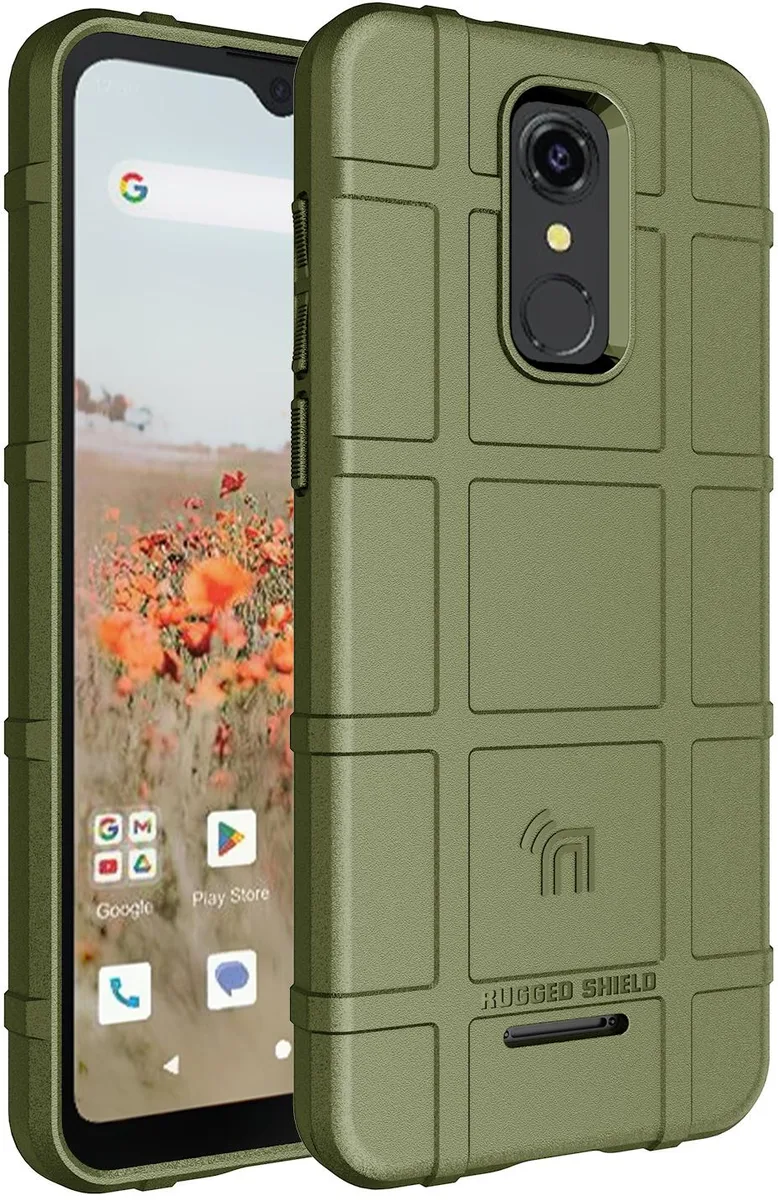 Nakedcellphone Nakedcellphone Special Ops Rugged Shield Tactical Phone Case Olive Green CONNECT-RS-OLIVE 4650 — product photo