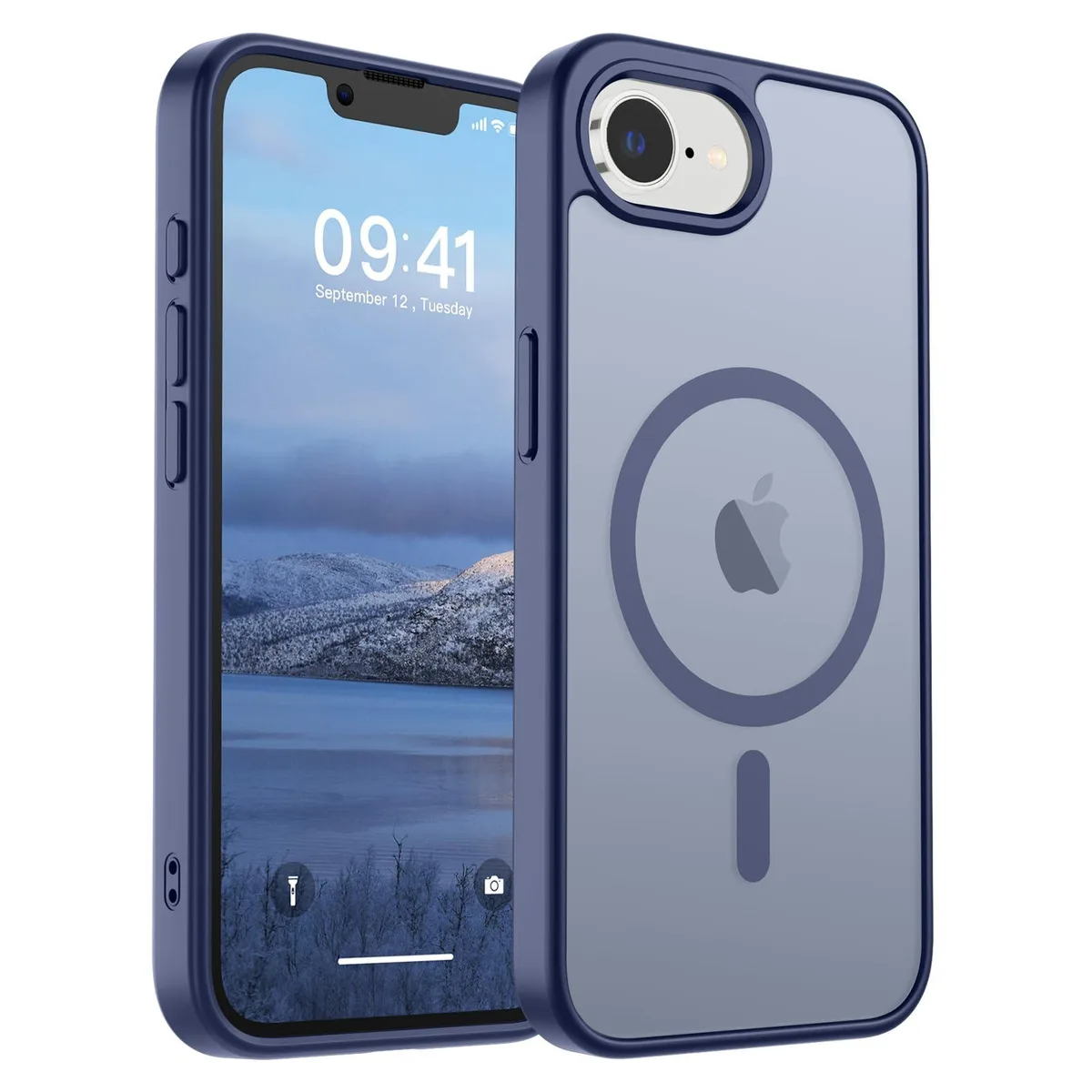 KEHIPI KEHIPI Magnetic Case iPhone 16e Lavender Gray — product photo