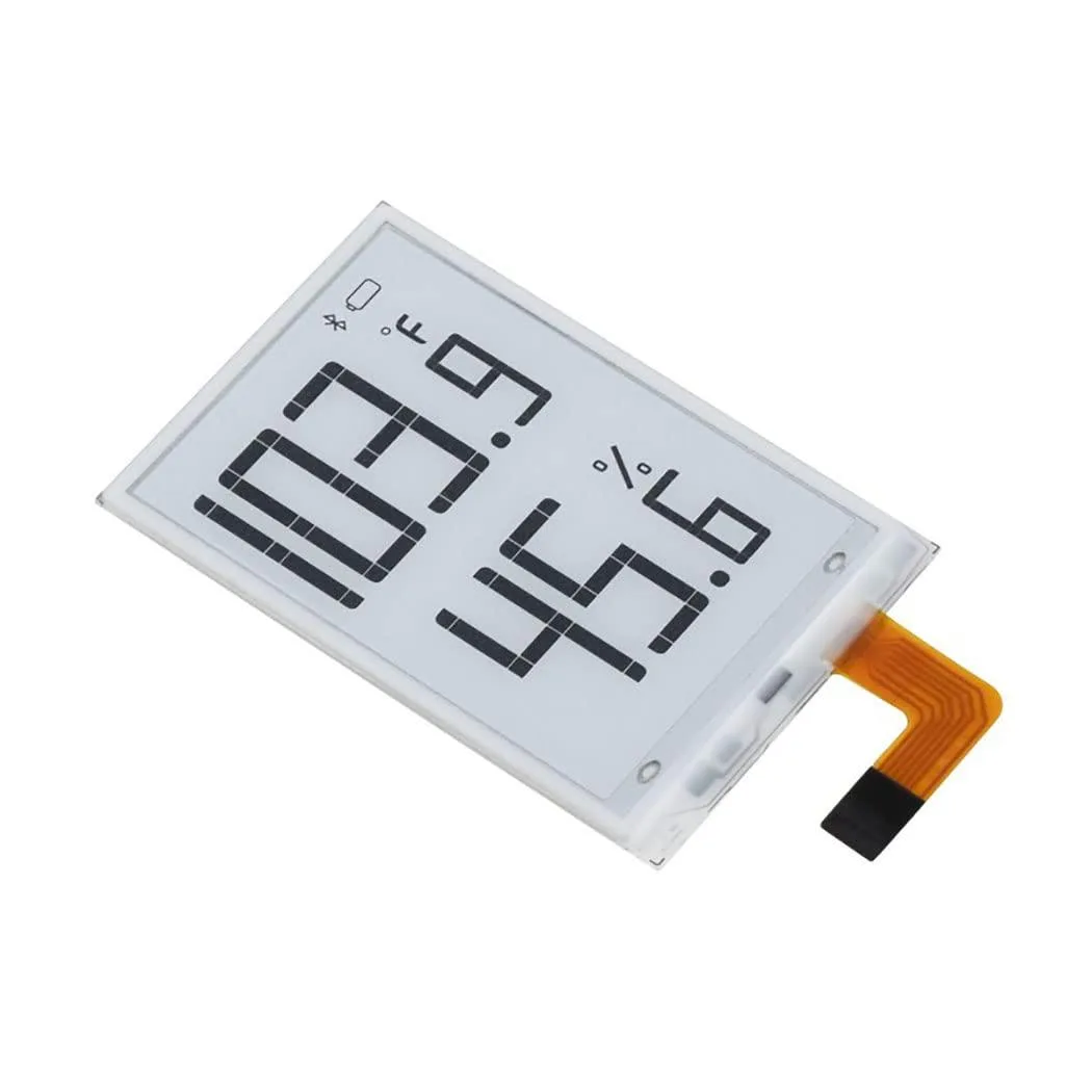 Small rectangular 1.9inch e-paper board with 91 segments visible