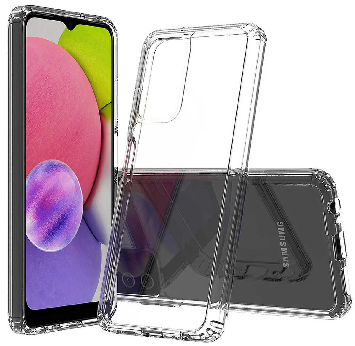 Nakedcellphone Nakedcellphone AquaFlex Clear Case for Samsung Galaxy A03s — product photo