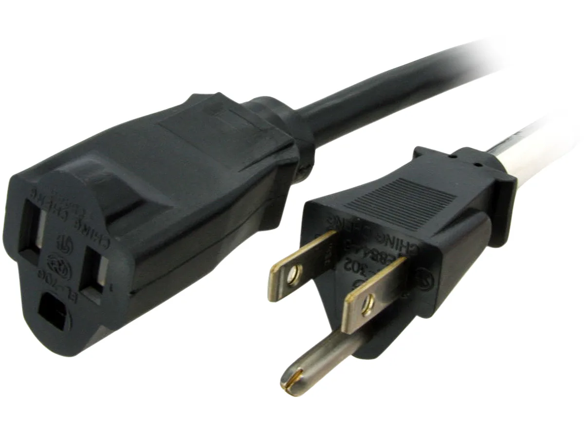STARTECH STARTECH PAC10115 15 ft Power Extension Cord 16 AWG 125V 13A — product photo