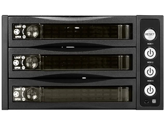 iStarUSA Inc. iStarUSA Inc. BPU-230HD-BPL 2 x 5.25" to 3 x 3.5" Hot-swap Rack server accessory — product photo