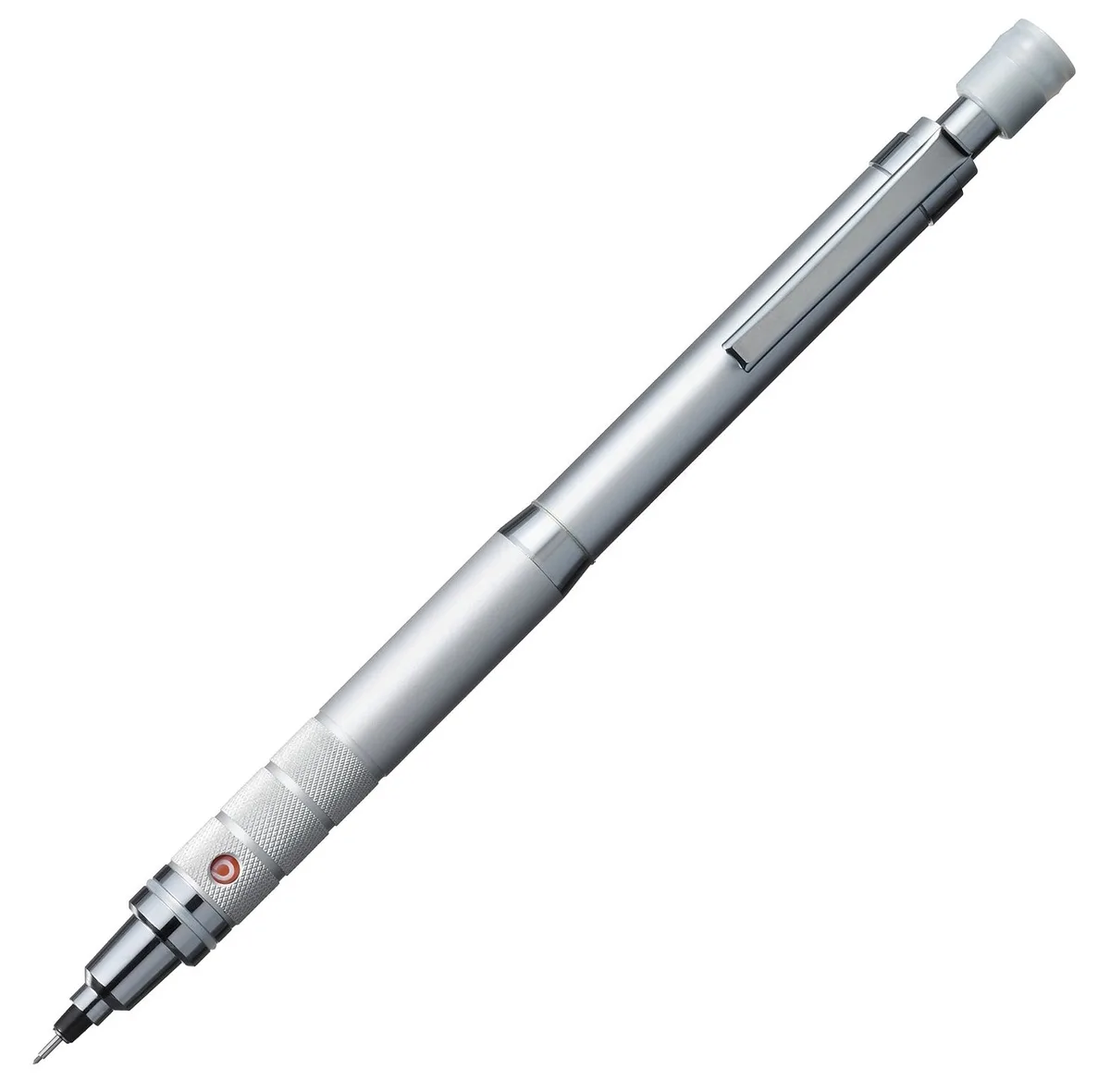  Uni Kuru Toga Roulette 0.5 mm Mechanical Pencil Silver — product photo