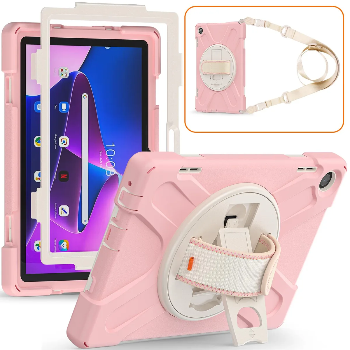 Werleo Werleo TB-328FU laptop case 10.1 inch 2022 pink — product photo