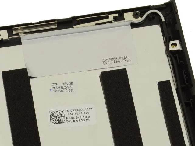 DELL DELL Vostro 1220 12.1" LCD Back Cover Red R532R — product photo