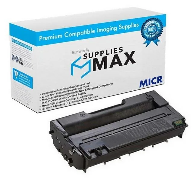 SuppliesMax SuppliesMax MICR Toner Cartridge Lanier 480-6989-MICR 6400 Pages — product photo