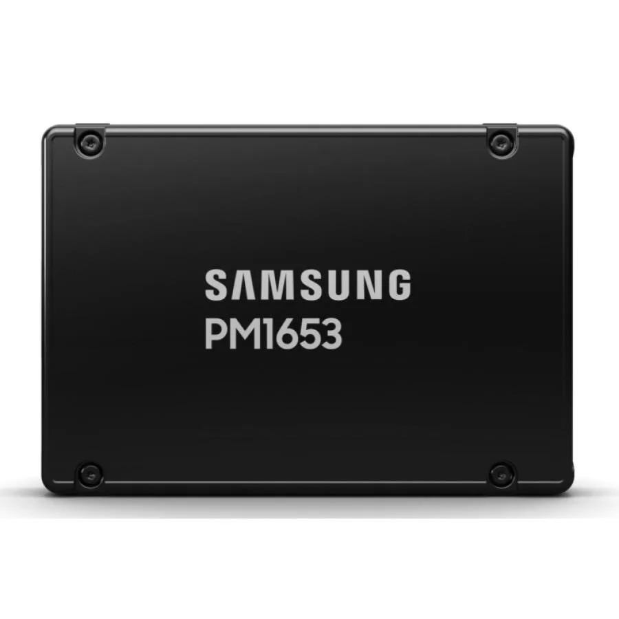 SAMSUNG SAMSUNG PM1653 960GB SAS 24.0 Gbps Enterprise SSD MZILG960HCHQ-00A07 — product photo