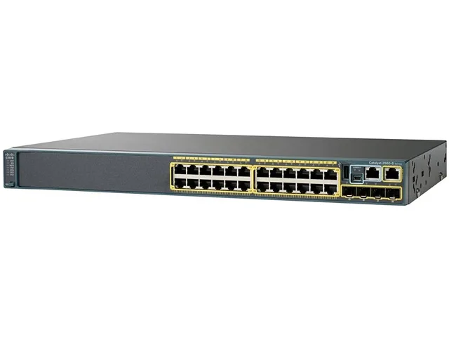 Cisco Systems, Inc. Cisco Systems, Inc. WS-C2960X-24TS-L network switch 24 port 10/100/1000Base-T — product photo