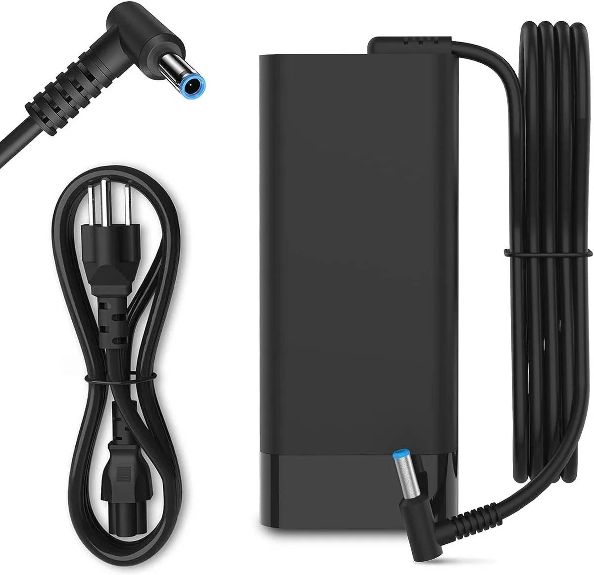 myVolts myVolts 135W 19.5V 6.9A AC Adapter Laptop Charger 4.5*3.0mm Blue Tip — product photo