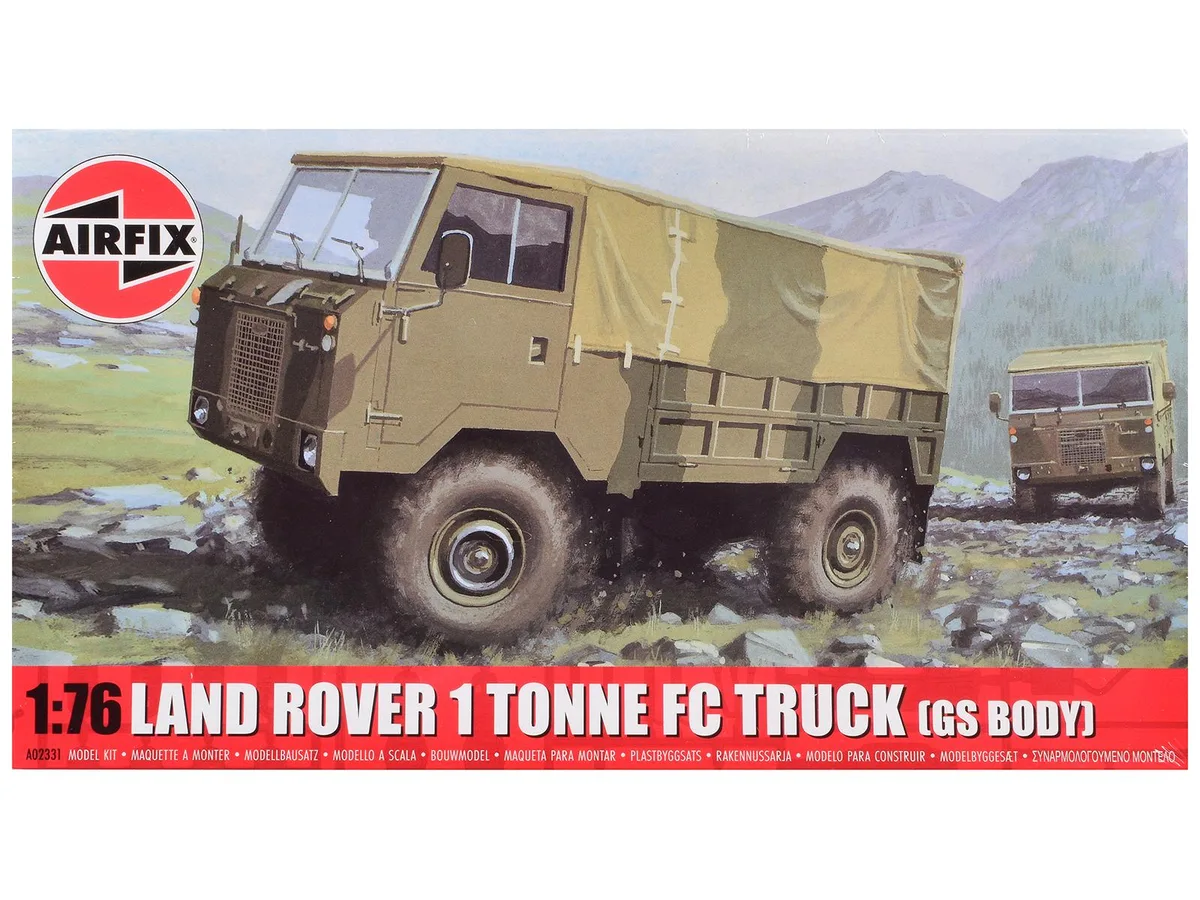 Airfix Airfix Land Rover 1 Tonne FC Truck GS Body 1/76 29 parts — product photo