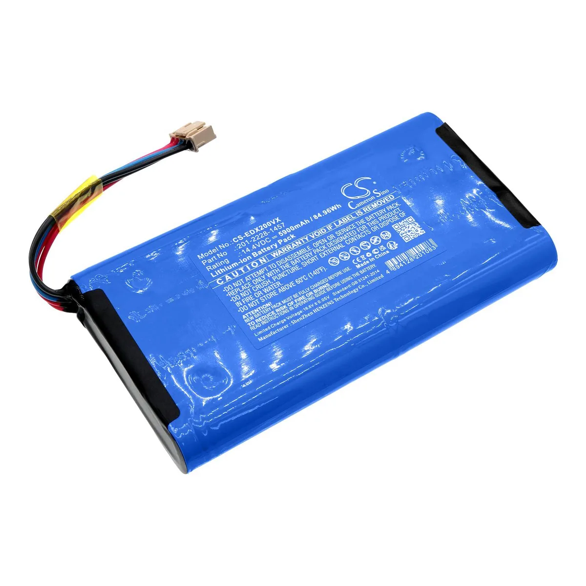 Cameron Sino Battery for Ecovacs Deebot X2 Omni 5900mAh 84.96Wh — product photo