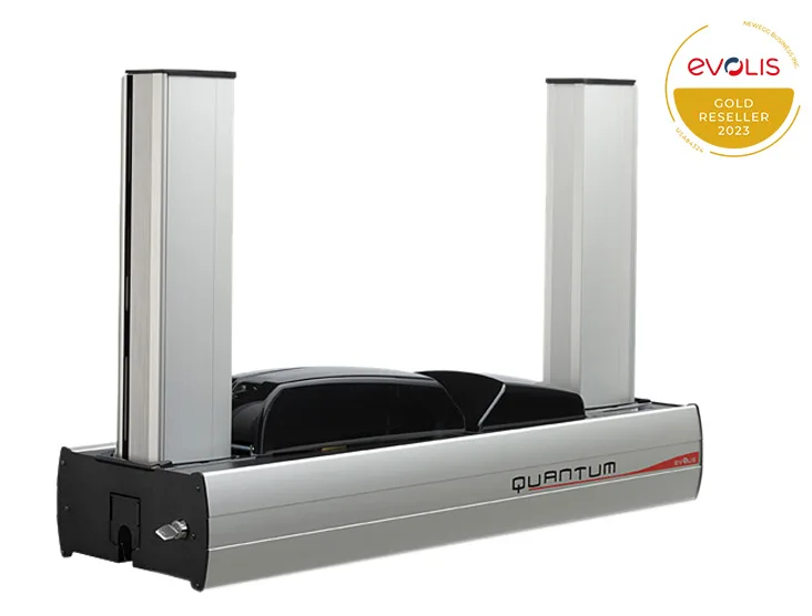 Evolis Evolis QTM306GRH-BS card printer 150 cph color 1000 cph mono 300 dpi 16 MB USB Ethernet — product photo