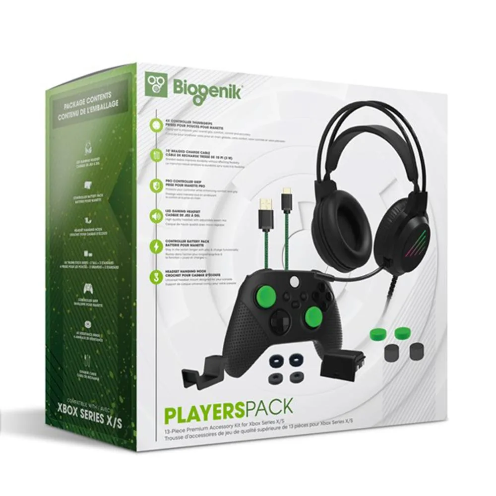 Biogenik Biogenik BGK386-BIL Player Pack Kit xbox series x — product photo
