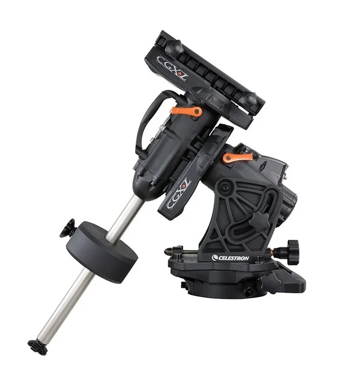 Celestron Celestron CGX-L Computerized Equatorial Mount Head Only 75 lb 144 mm 270 mm 31.5 mm — product photo