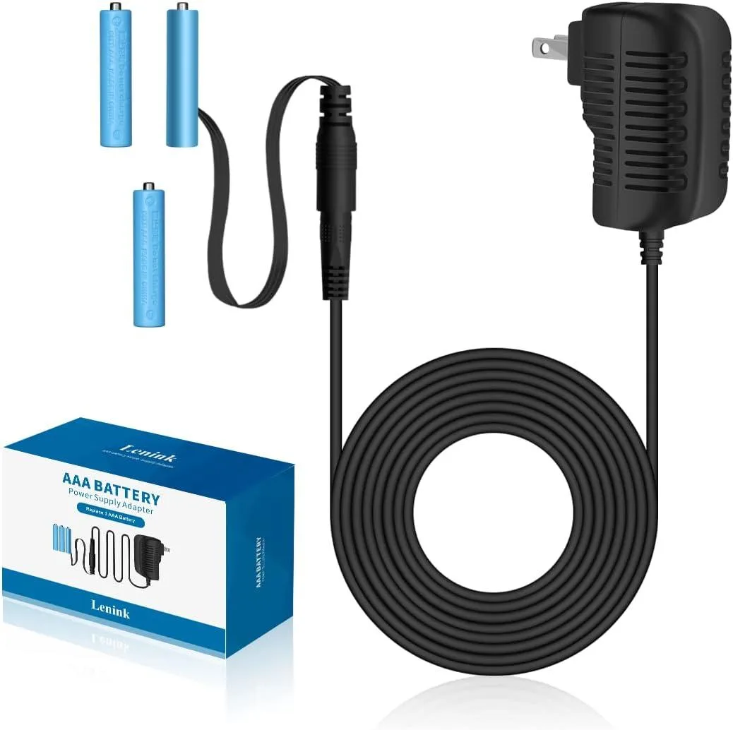 BASEUS BASEUS AAA Battery AC Power Supply Adapter Black — product photo