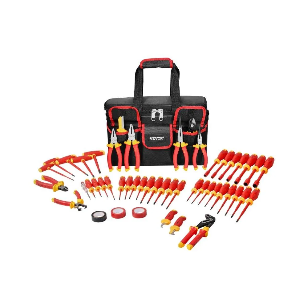 VEVOR VEVOR Insulated Screwdriver Set 50-Piece 1000V VDE593150 — product photo