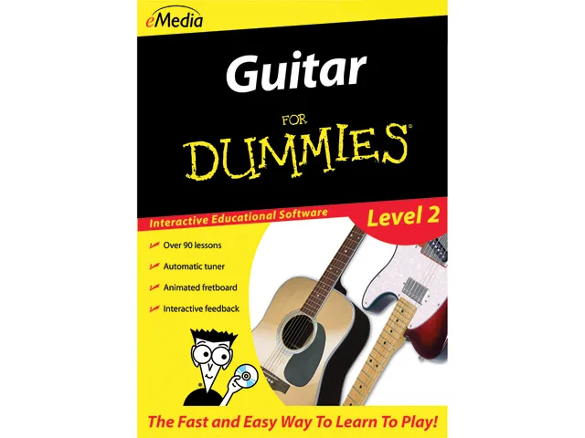 eMedia eMedia FD09107DLM Guitar For Dummies Level 2 Mac Software — product photo