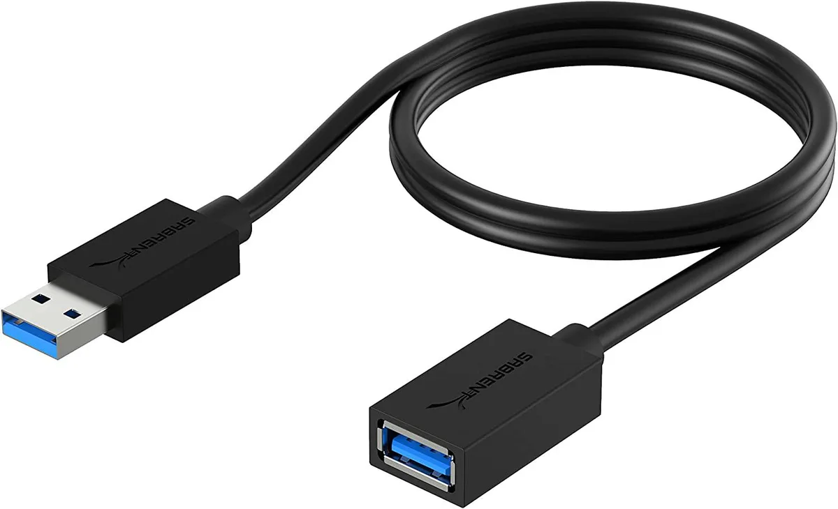 Sabrent Sabrent CB-3030 3 ft 22AWG USB 3.0 extension cable A-Male to A-Female — product photo