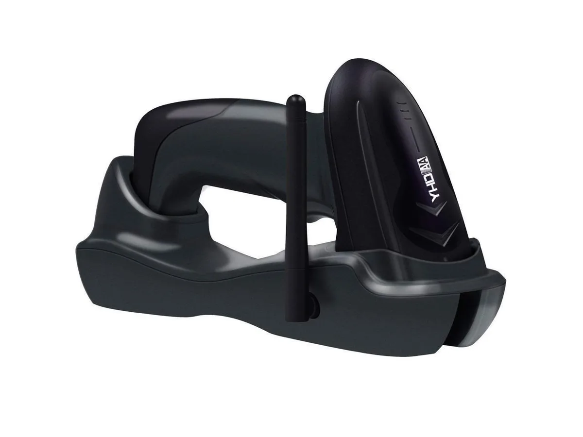 BONAEVER BONAEVER 433MHz Wireless 1D Barcode Scanner with USB Cradle — product photo