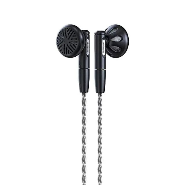 FiiO FiiO FF5 Carbon-Based Dynamic Driver In-Ear Earphone 14.2mm 3.5mm 4.4mm MMCX Cable Aluminium Shell — product photo