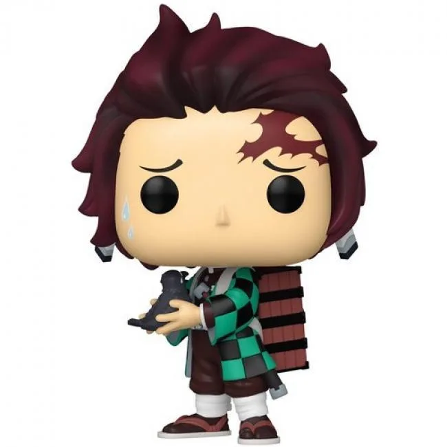 Funko Funko POP! Anime Demon Slayer Tanjiro Kamado with Crow 92022 action figure — product photo