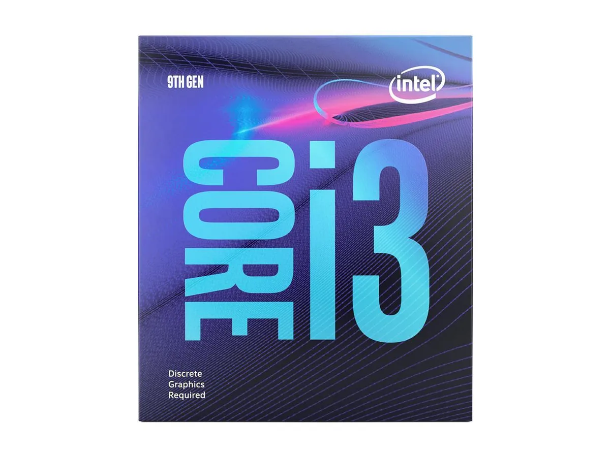 Intel Intel Core i3-9100F desktop processor 3.6 GHz 4.2 GHz Turbo LGA 1151 65W BX80684i39100F — product photo