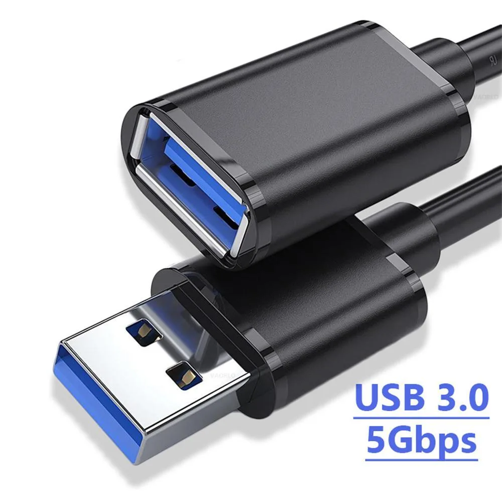 WRIARICH WRIARICH USB 3.0 Extension Cable Male to Female 1.6Ft 3-Pack — product photo