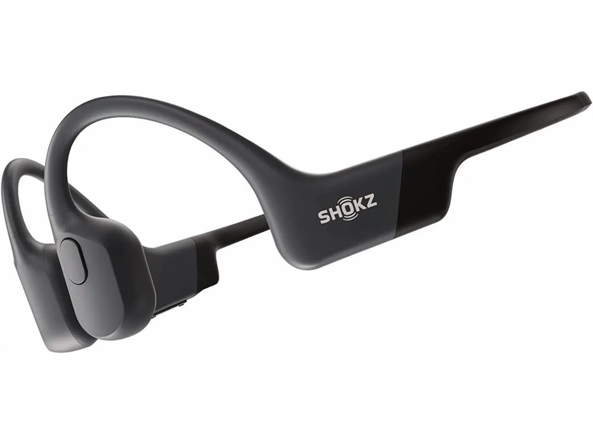SHOKZ SHOKZ OpenRun bone conduction sport headphones black — product photo