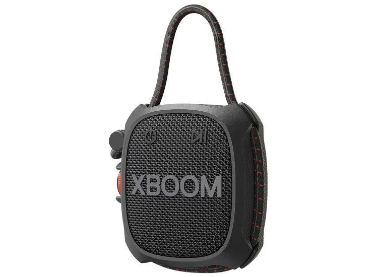 LG Electronics LG XBOOM Go XG2T portable speaker 1.5" woofer IP67 10h black — product photo