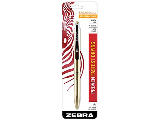 Zebra Pen Corporation Zebra Pen Corporation Sarasa Grand Gel 0.7 mm Black 45511 — product photo