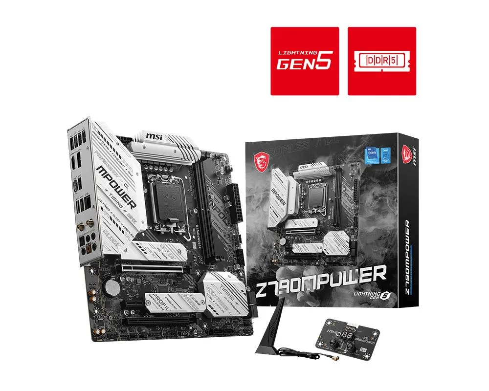 MSI MSI Z790MPOWER Intel motherboard — product photo